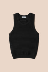Malibu Cotton & Cashmere Crochet Tank