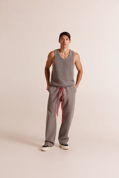 Men’s Grey Tank and Drawstring Pants