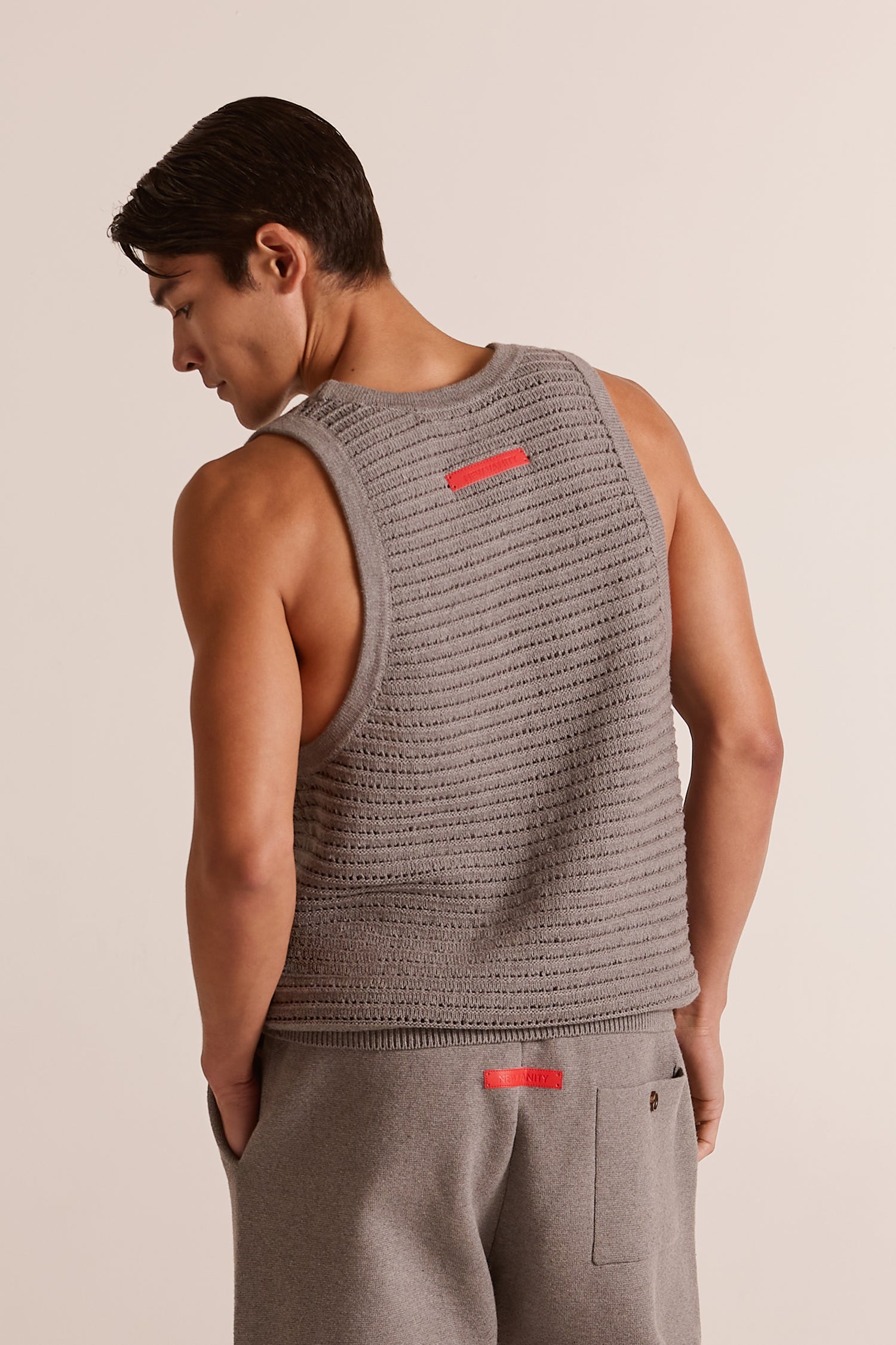 Malibu Cotton & Cashmere Crochet Tank