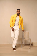 Nylon Harrington Jacket