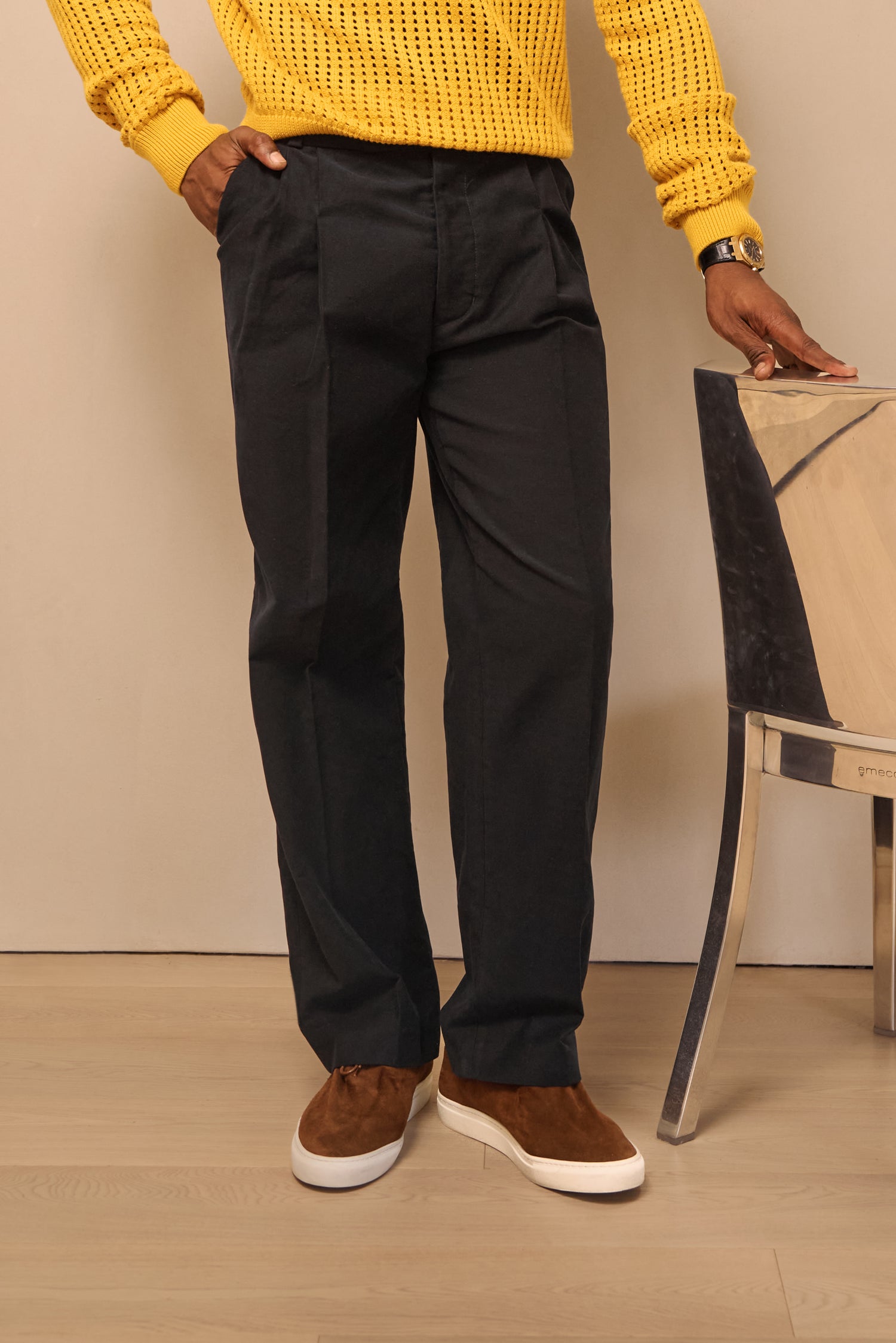 Angelo Pleated Pants