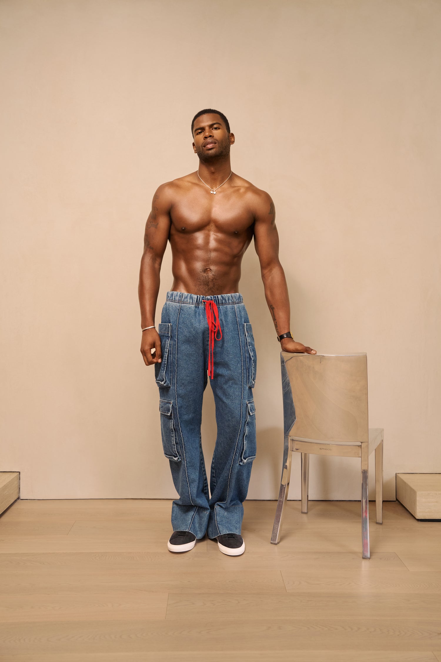 Montrose Denim Cargo Pants