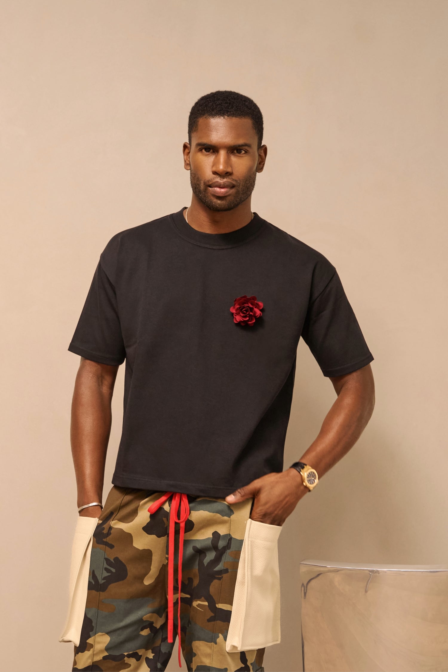 The Rose Tee - Crop Fit