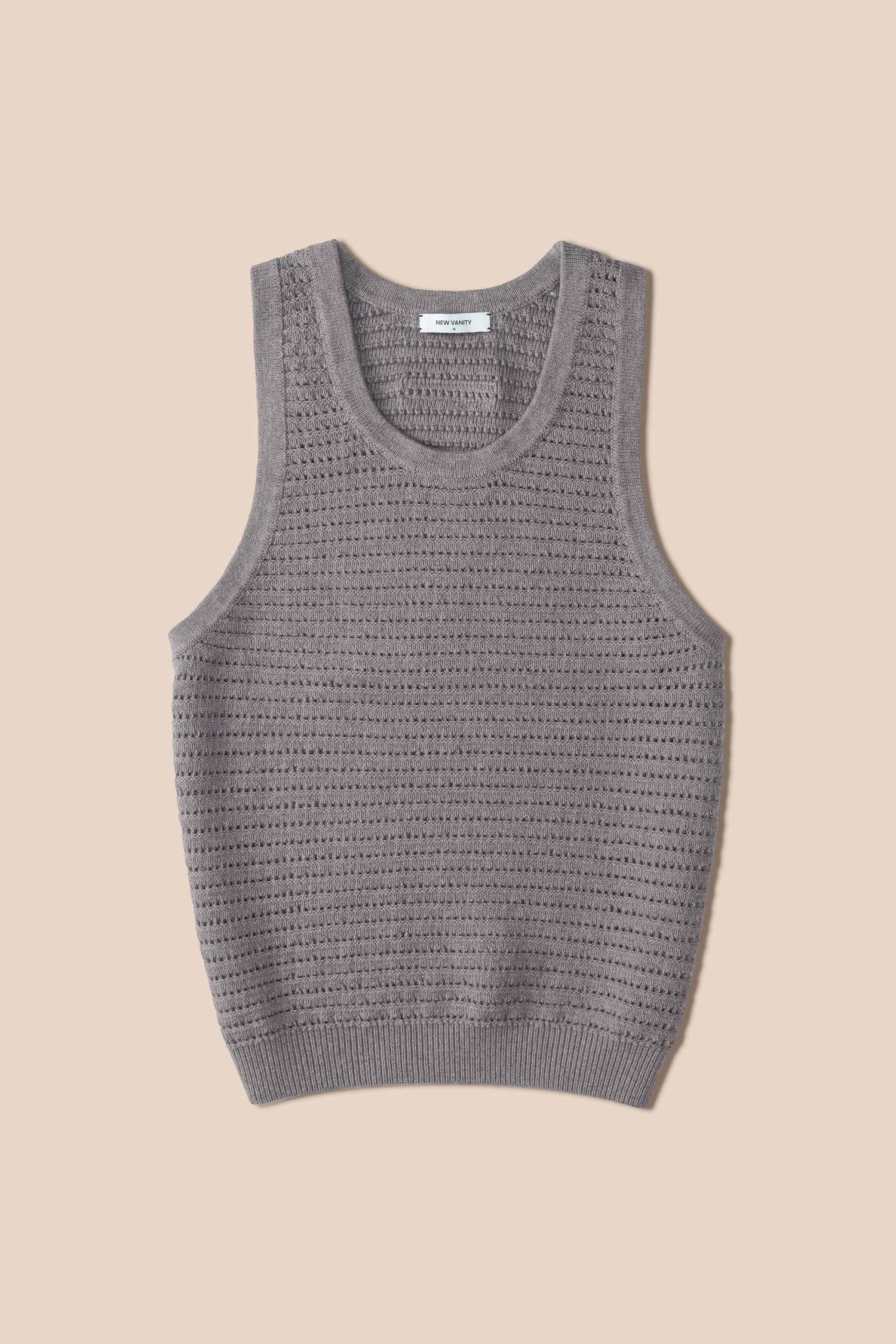 Malibu Cotton & Cashmere Crochet Tank