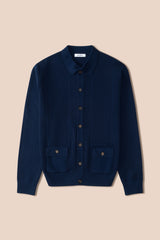Montecito Crochet Polo - Long Sleeve