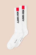 New Vanity Vertical Logo Stratos Socks