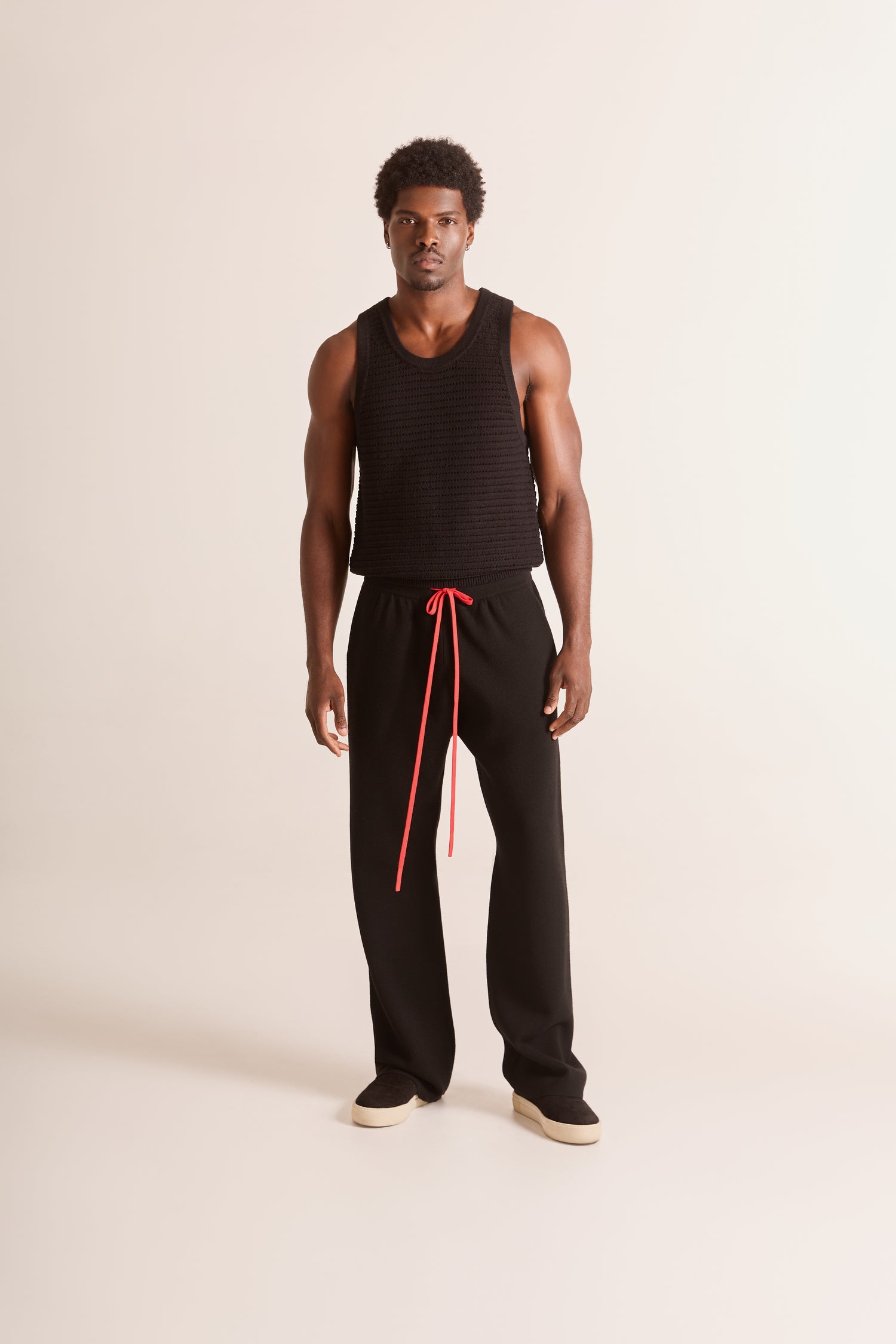 Malibu Cotton & Cashmere Crochet Tank