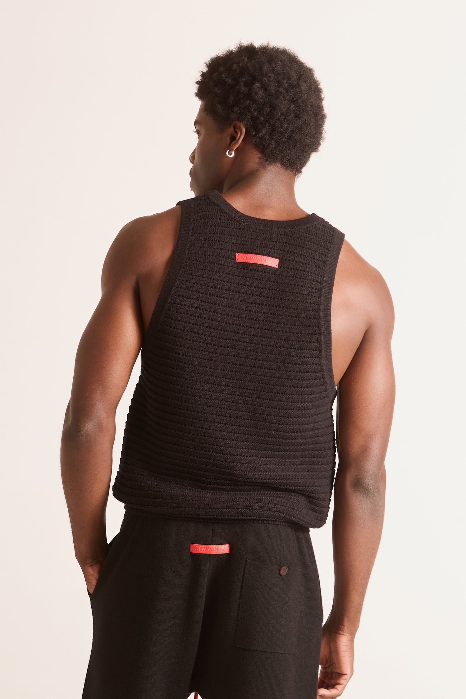 Malibu Cotton & Cashmere Crochet Tank