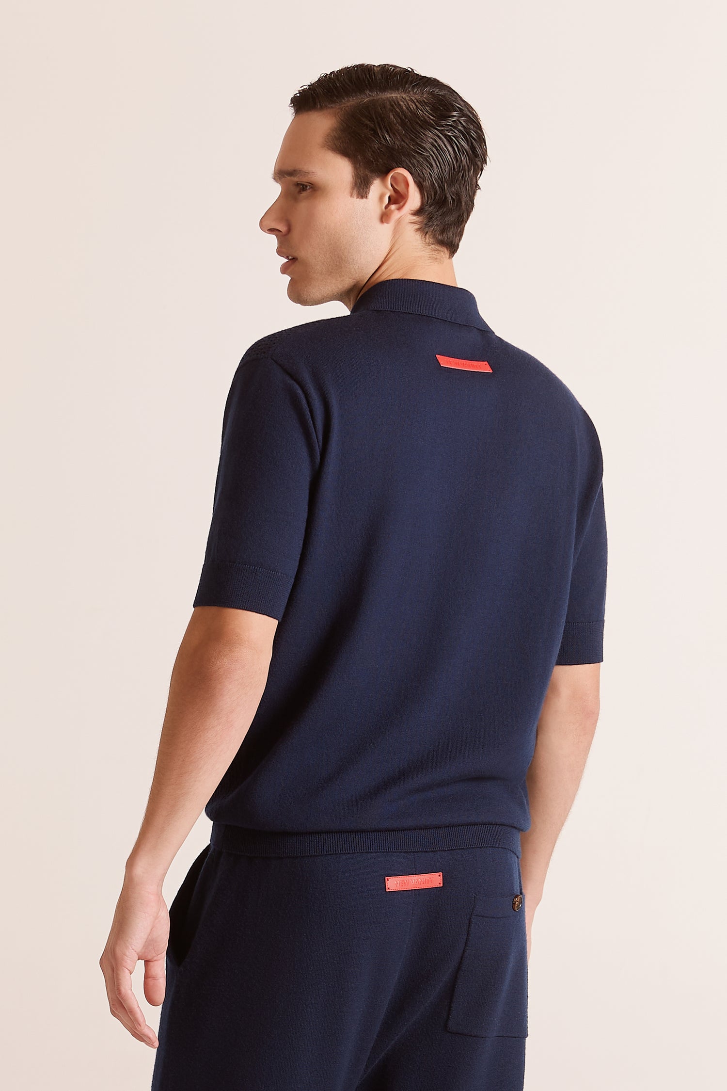 Montecito Crochet Polo - Short Sleeve